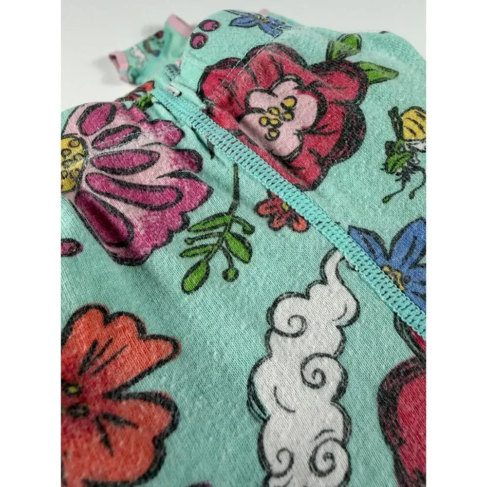 Disney Cotton Princess Adventure Gals Pajama Set Size 3